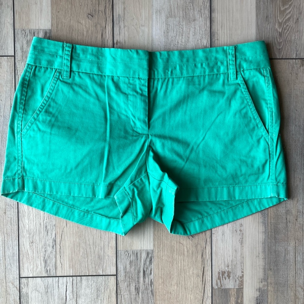 J. Crew Chino Teal Shorts
